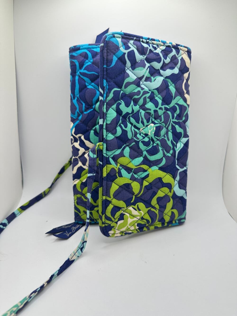 Vera Bradley Jewelry Organizer Travel ALL WRAPPED UP JEWELRY ROLL case bag NWT